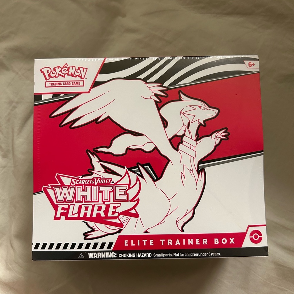 Pokemon Scarlet & Violet White Flare Box